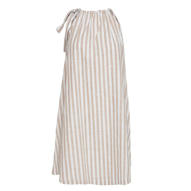 Image of Natural, striped IHGRY DRESS 20112056 fra Ichi, Str. XXL (27159-97200)