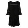 Black ONLTYRA 3/4 FLARE SHORT DRESS WVN NOOS 15142157 fra Only