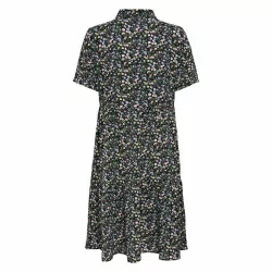Black POP-COLOR FLOWERS JDYPIPER DRESS 15240515 fra JDY