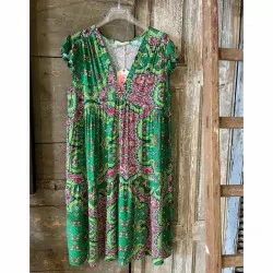 Green Eliana Dress  fra Cabana Living
