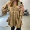 Camel Julie Dress