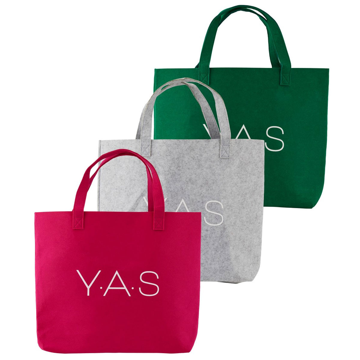 Image of Green YAS SHOPPING BAG 26027234 fra YAS, Str. One size (29825-108083)