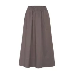 Brown/grey Vilma Skirt LR1095 fra La Rouge