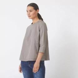 Taupe Dyveke blouse AW1107...