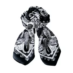Black BCKATTY mini scarf 208295 fra Black Colour