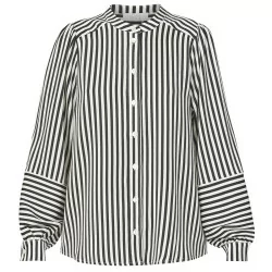Black Stripe shirt love834-2 fra Love & Divine