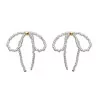 Clear BCRUTH earrings 4404 fra Black Colour