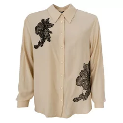 Vanilla BCALIA shirt w/lace patch 40599 fra Black Coloue