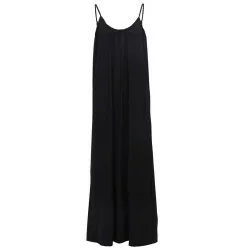 BLACK ALMA-LONG-STRAP-DRESS 9579 fra Liberte